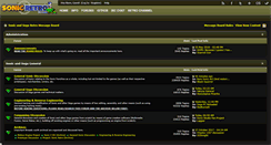 Desktop Screenshot of forums.sonicretro.org